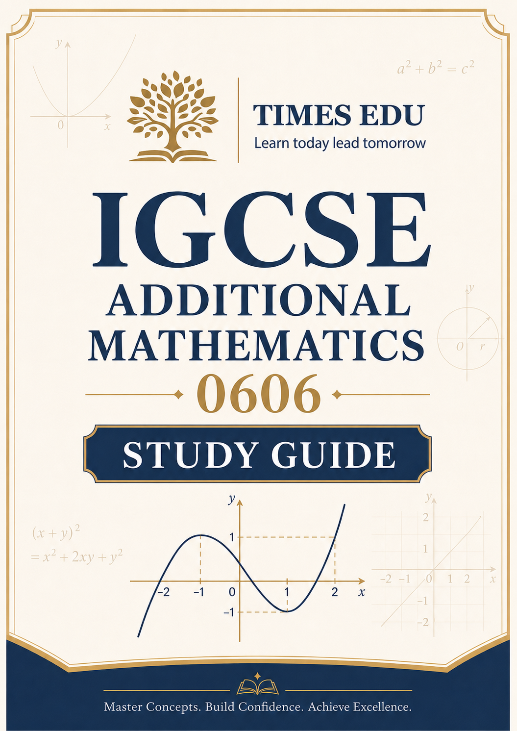 IGCSE Additional Mathematics 0606 Study Guide