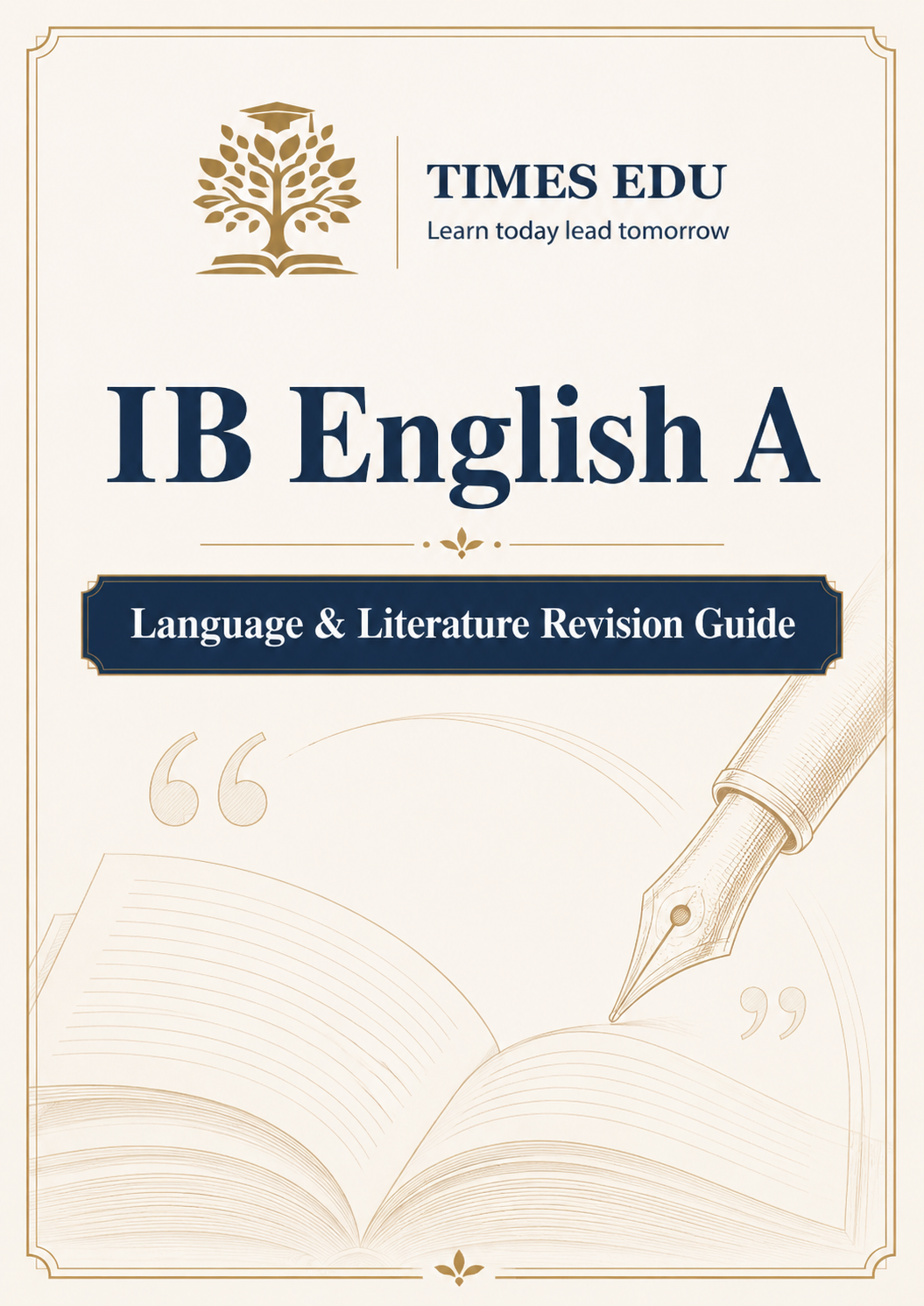 IB English A Language & Literature Revision Guide